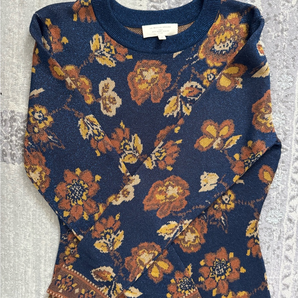NWOT Sezane Andreas floral dress, size Medium